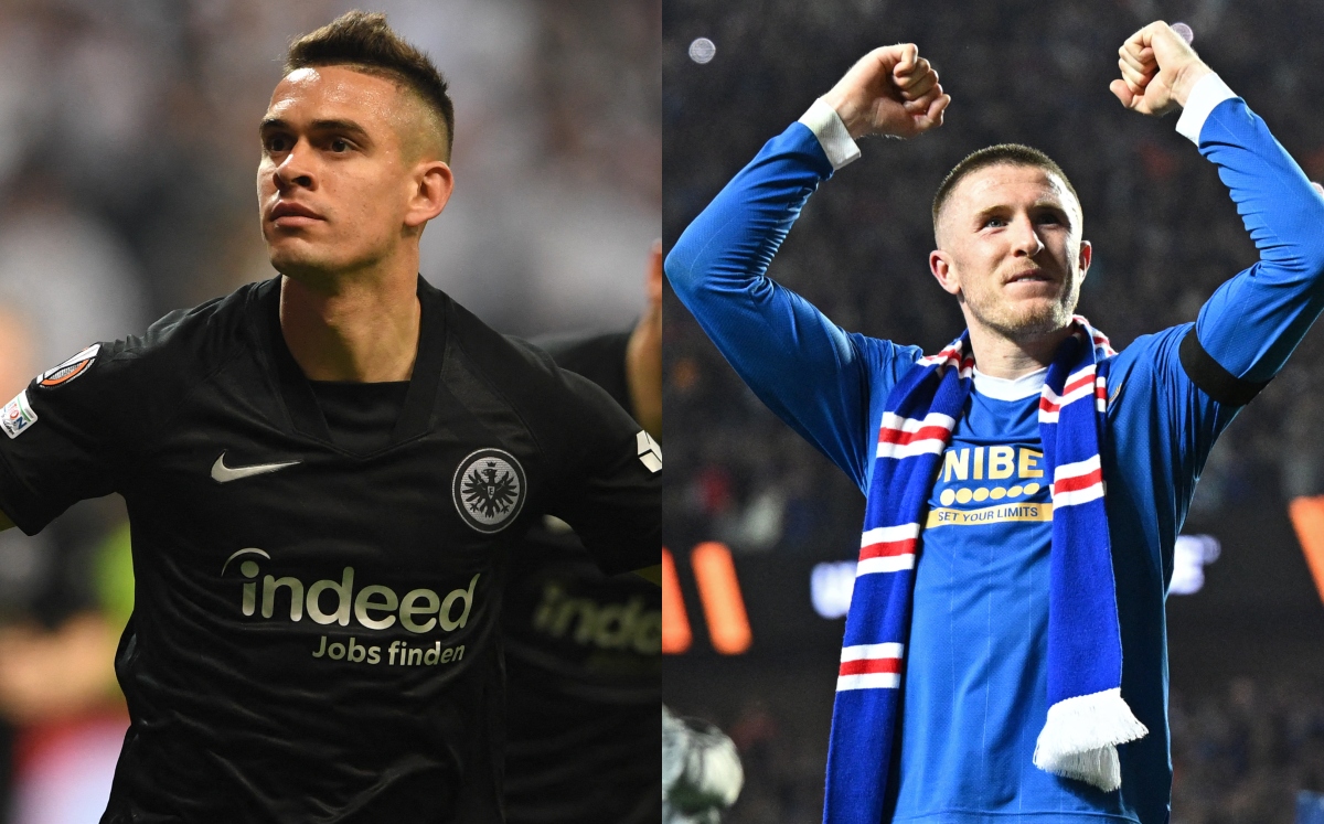Eintracht Frankfurt y Rangers jugarán la final inédita de Europa League (AFP)