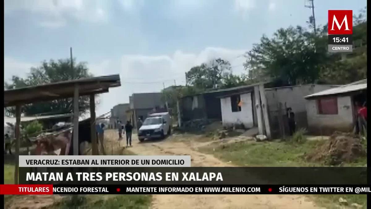 Encuentran a tres personas sin vida en Xalapa, Veracruz
