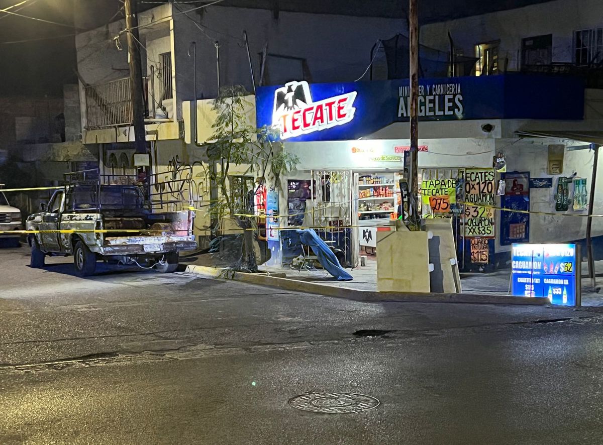 Hombre muere tras ser atacado con arma blanca en Escobedo. Foto: Mayte Villasana.