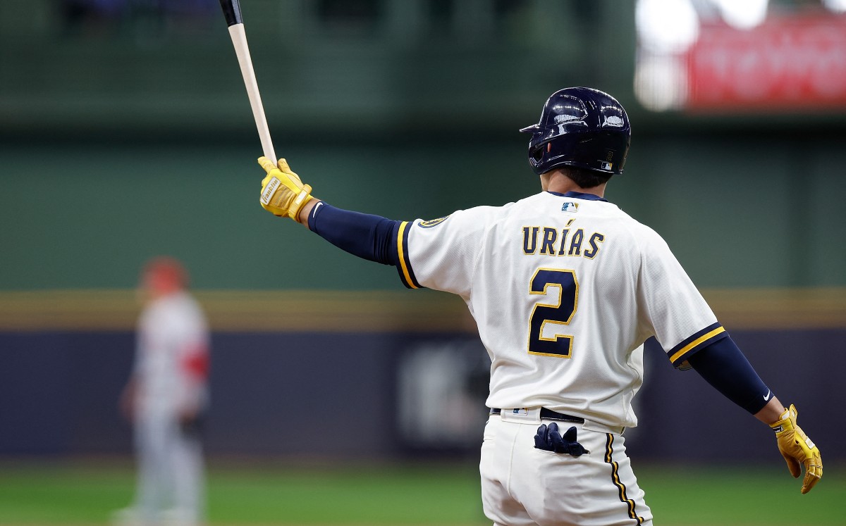 Luis Urías conecta su primer Home Run de la temporada en Grandes Ligas (AFP)