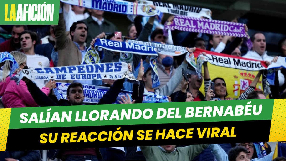 Real Madrid: se marchaban del Bernabéu llorando y se dio la remontada