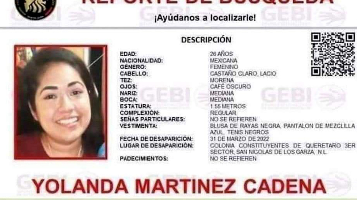 Yolanda Martínez habría salido de su casa por violencia familiar: Samuel García