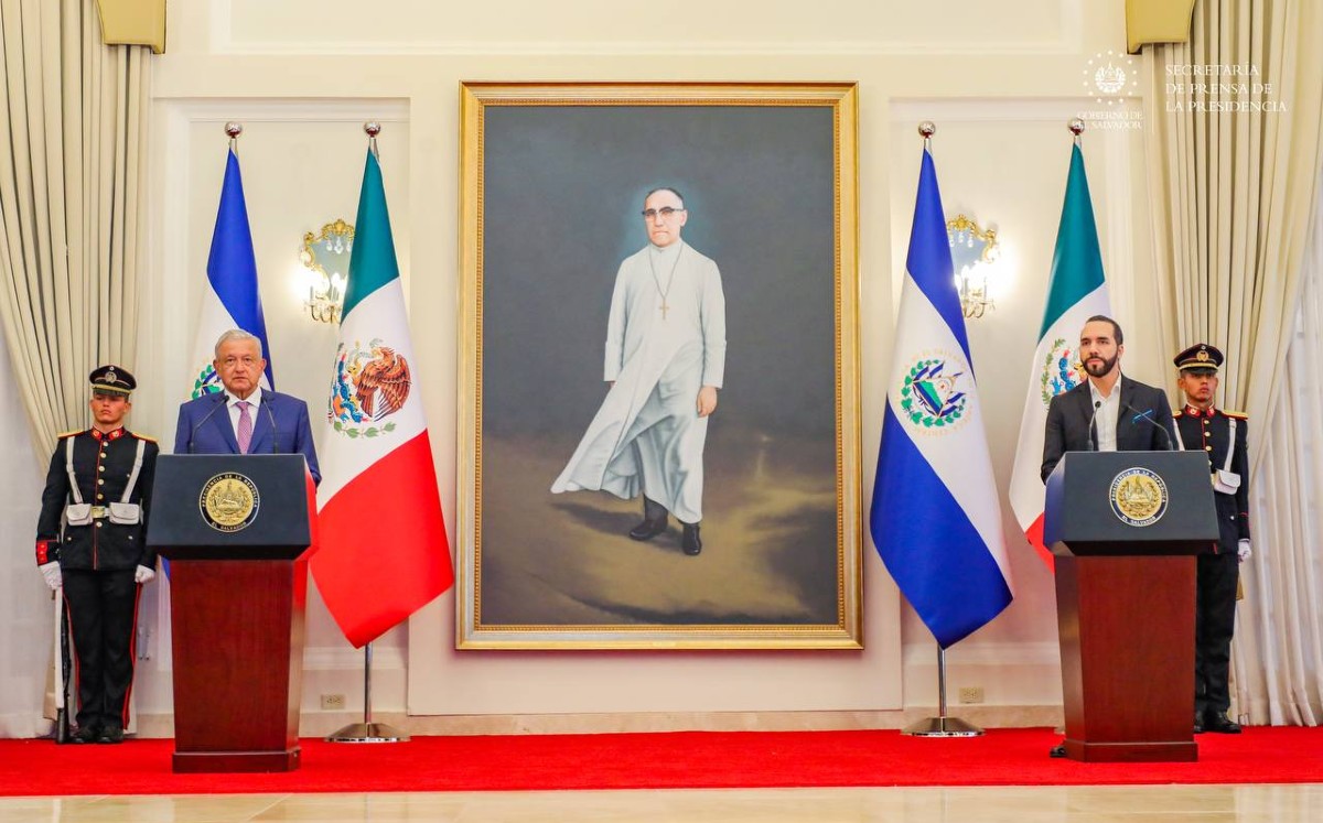 AMLO y Bukele dan mensaje a medios sobre acuerdos alcanzados en reunión. | Twitter