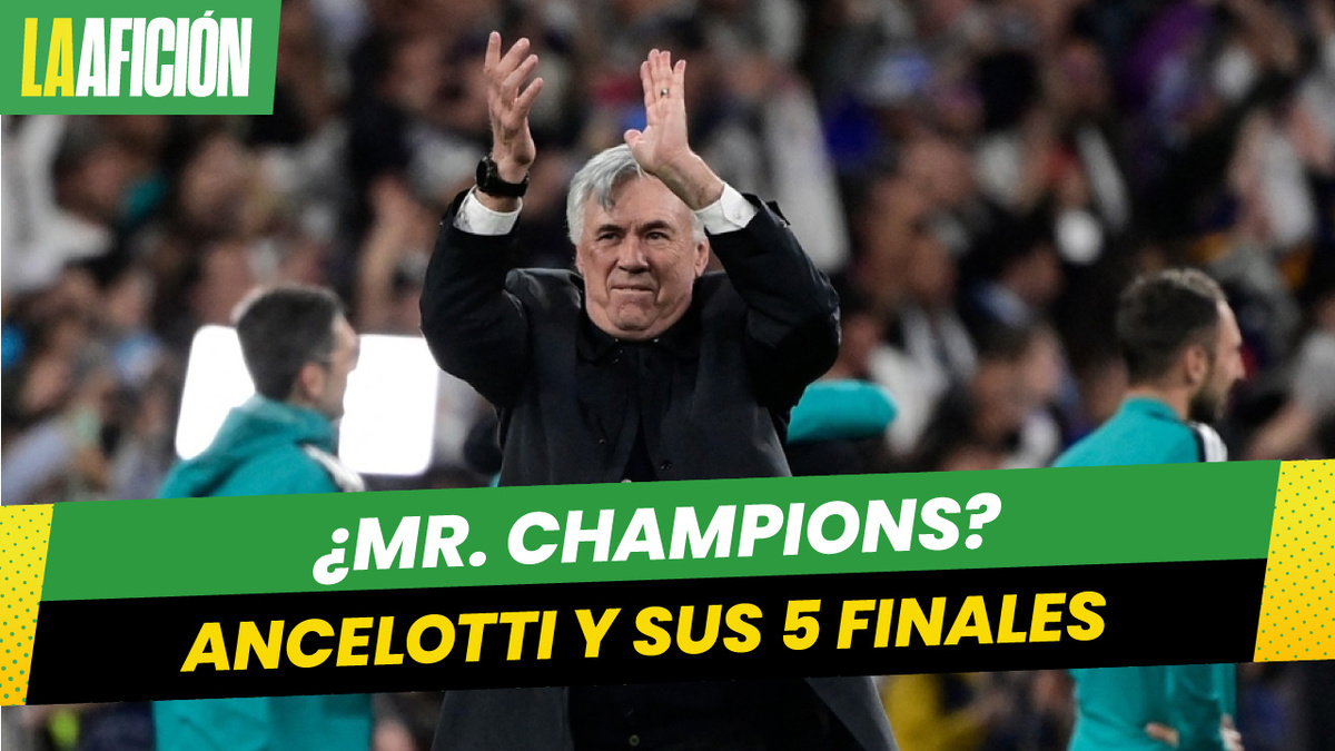Ancelotti, primer técnico en clasificar a cinco finales de Champions