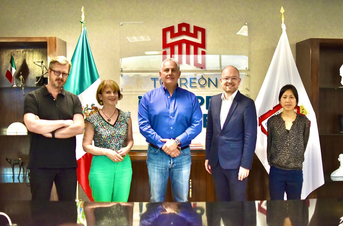 Delegación Francesa en Torreón. (Especial)