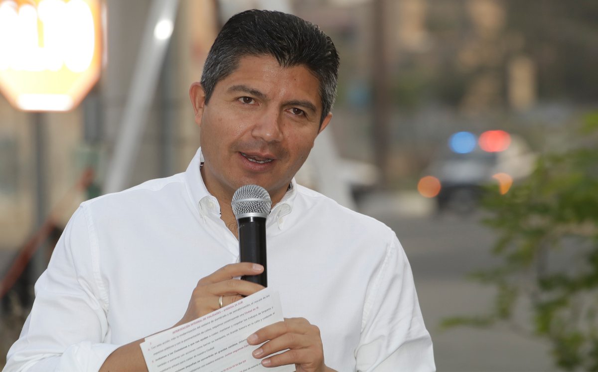 Eduardo Rivera, alcalde de Puebla | Agencia Enfoque