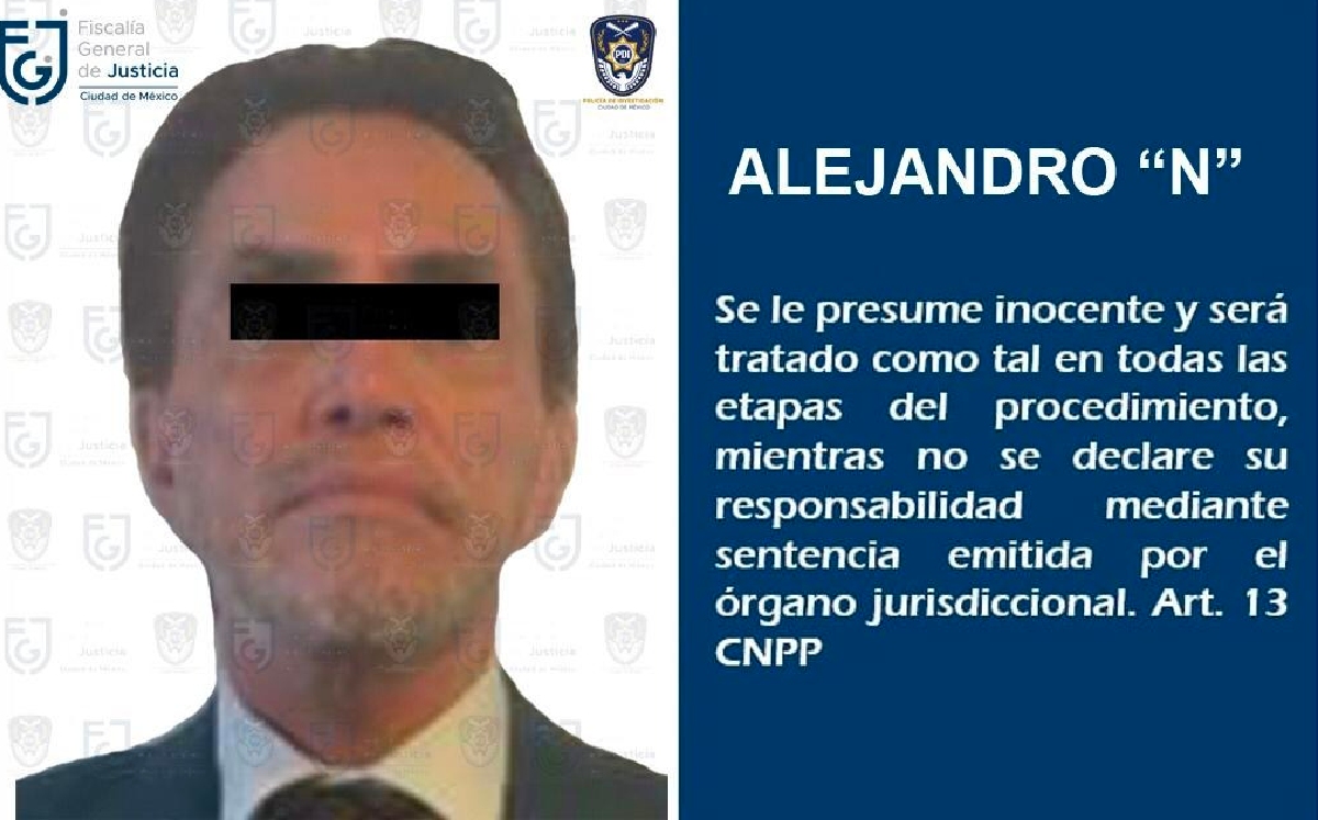El empresario fue detenido por la probable comisión de los delitos de violencia familiar. | Especial