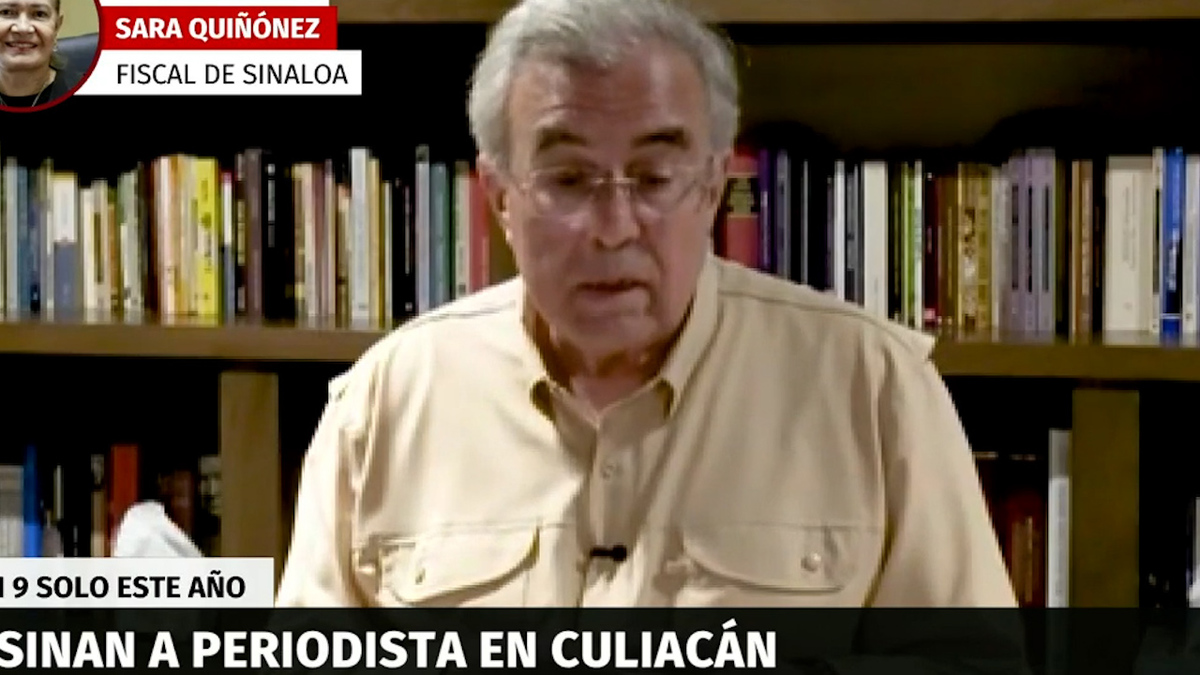 Fiscal de Sinaloa habla sobre el asesinato a periodista