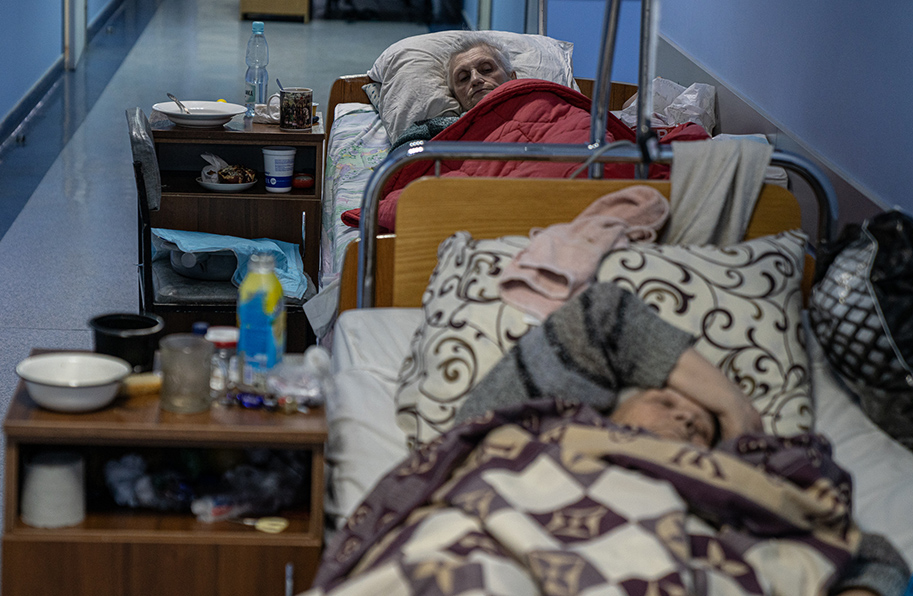 En Járkov, los hospitales que no han sufrido los estragos de la invasión rusa ya se encuentran saturados. |Víctor Gahbler, cortesía 24 mm