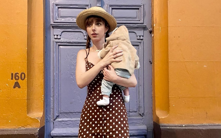Natalia Téllez recuerda que pensó en dejar a su bebé con su papá y huir