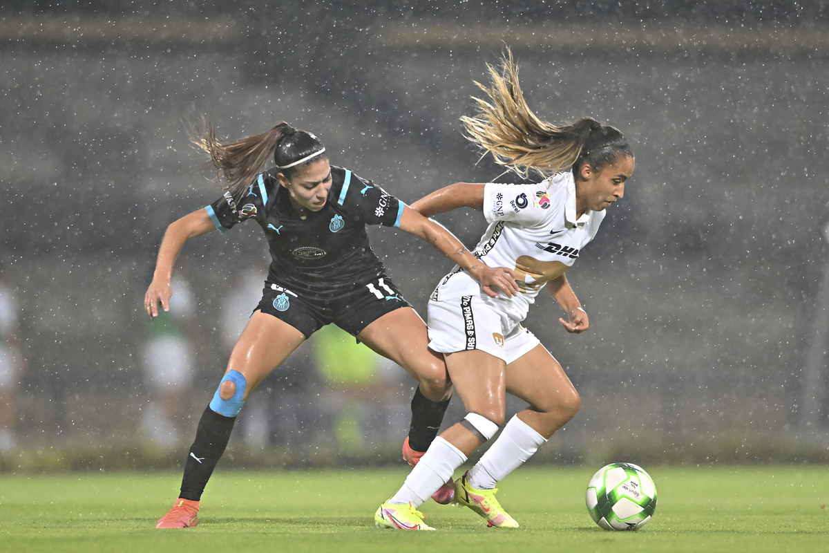 Pumas y Chivas empatan en ida de cuartos de Liga MX Femenil (Imago7)
