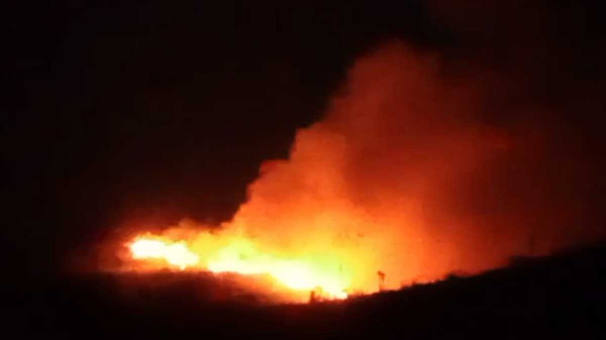 Se incendia el relleno sanitario de Tehuacán | Especial