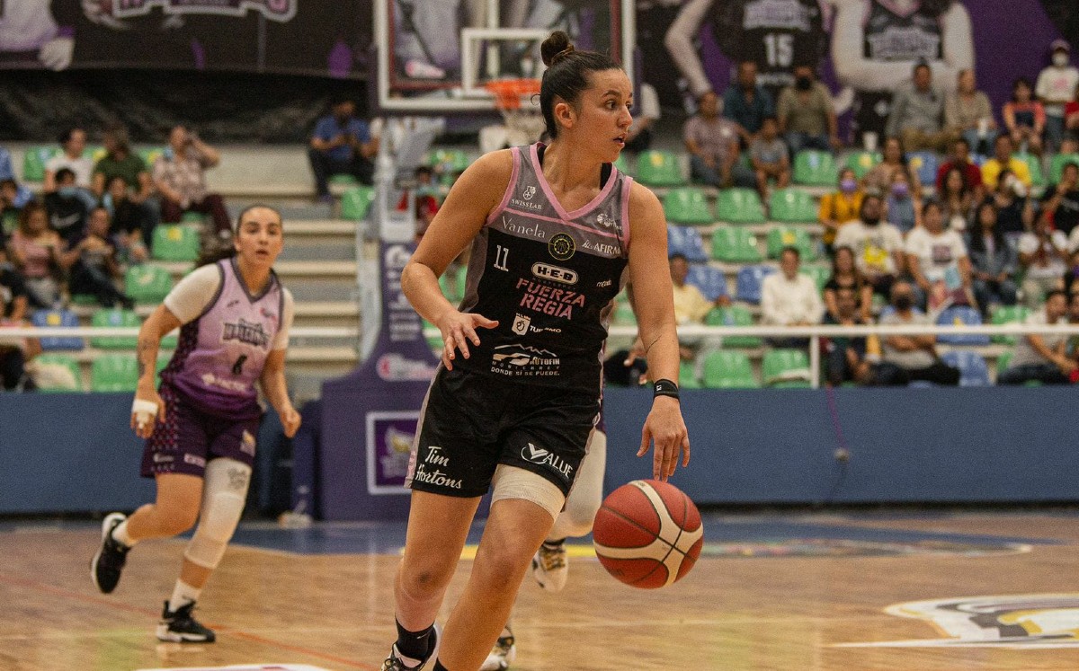 Fuerza Regia vence a Halcones de Xalapa y logra su primer triunfo en LNBP Femenil  (Cortesía)
