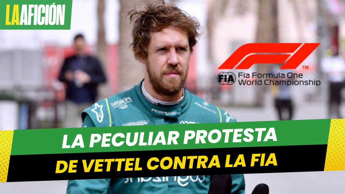 Vettel protesta contra FIA usando ropa interior encima de su mono