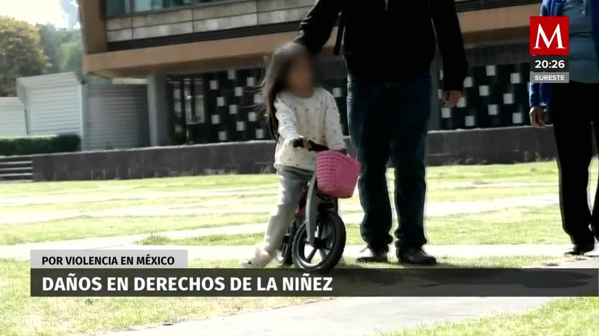 Violencia en México daña el derecho a la niñez