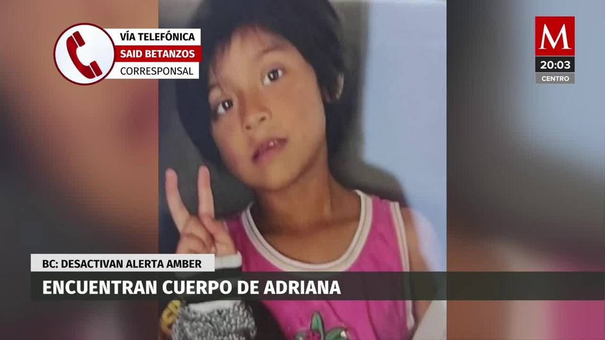 Adriana, menor desaparecida en Tijuana es encontrada sin vida