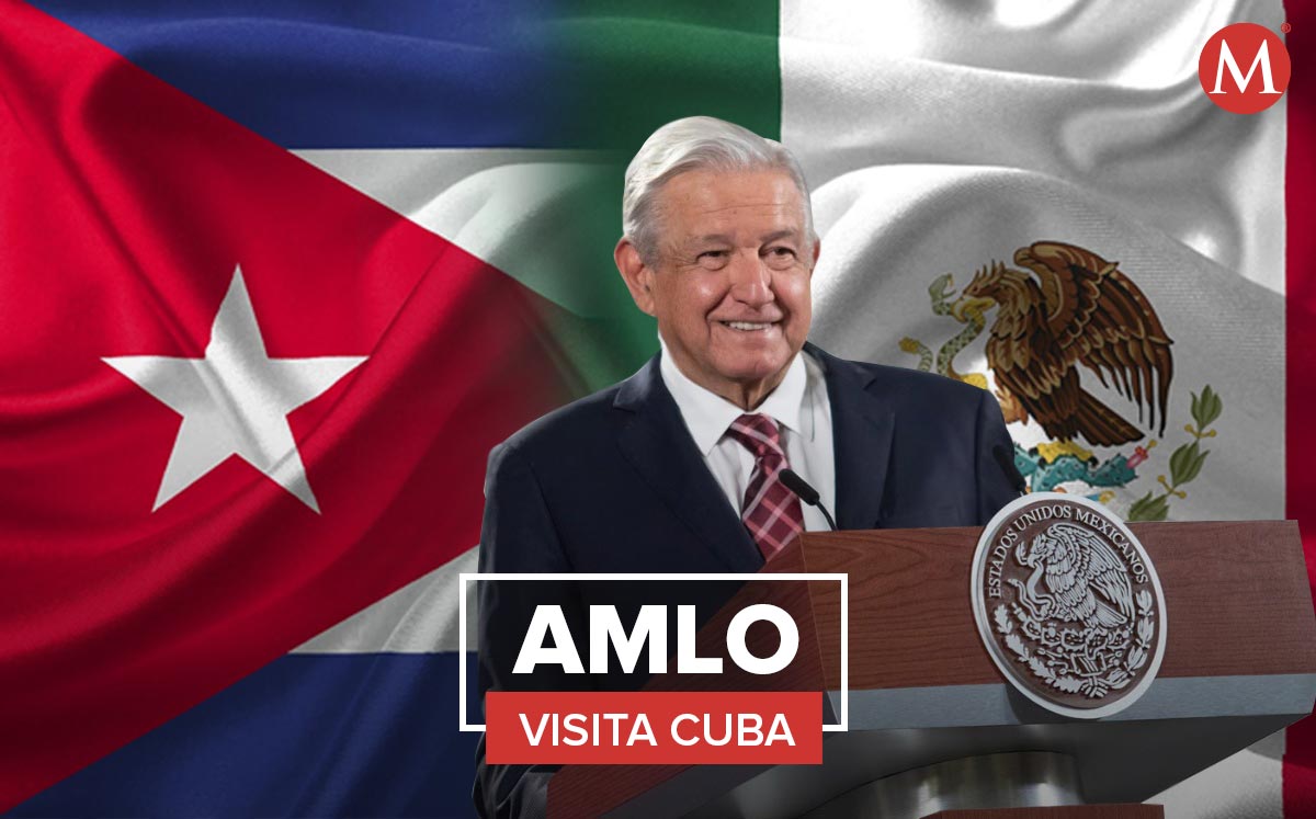 AMLO culmina su gira por Centroamérica y el Caribe en Cuba | Diseño: Mauricio Ledesma