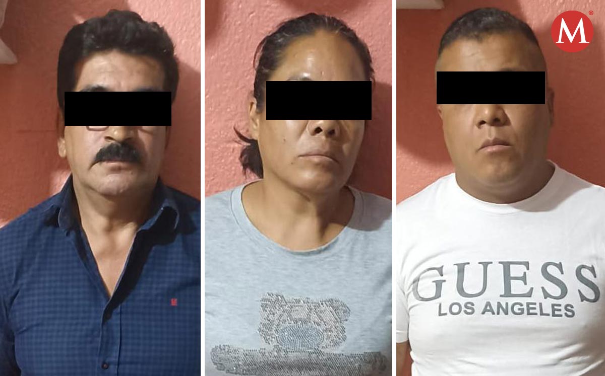 Detenidos presuntos integrantes de La Unión Tepito. (Especial)