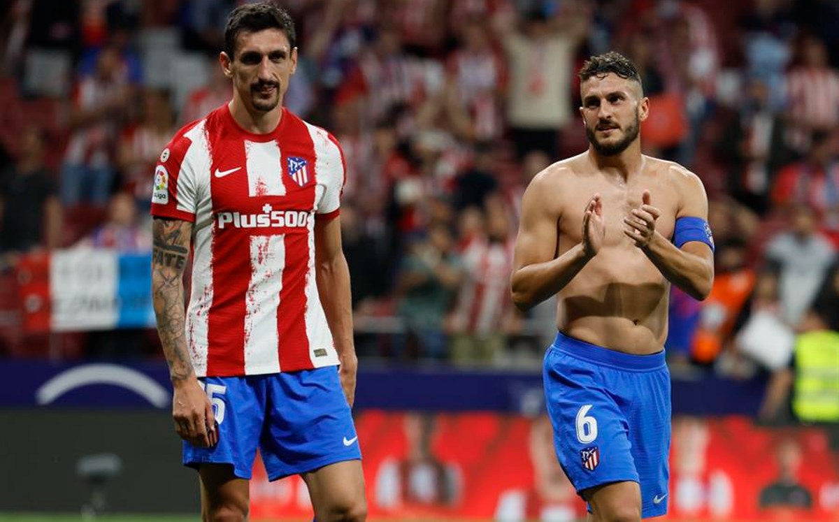 Koke, capitán del Atlético de Madrid (EFE)