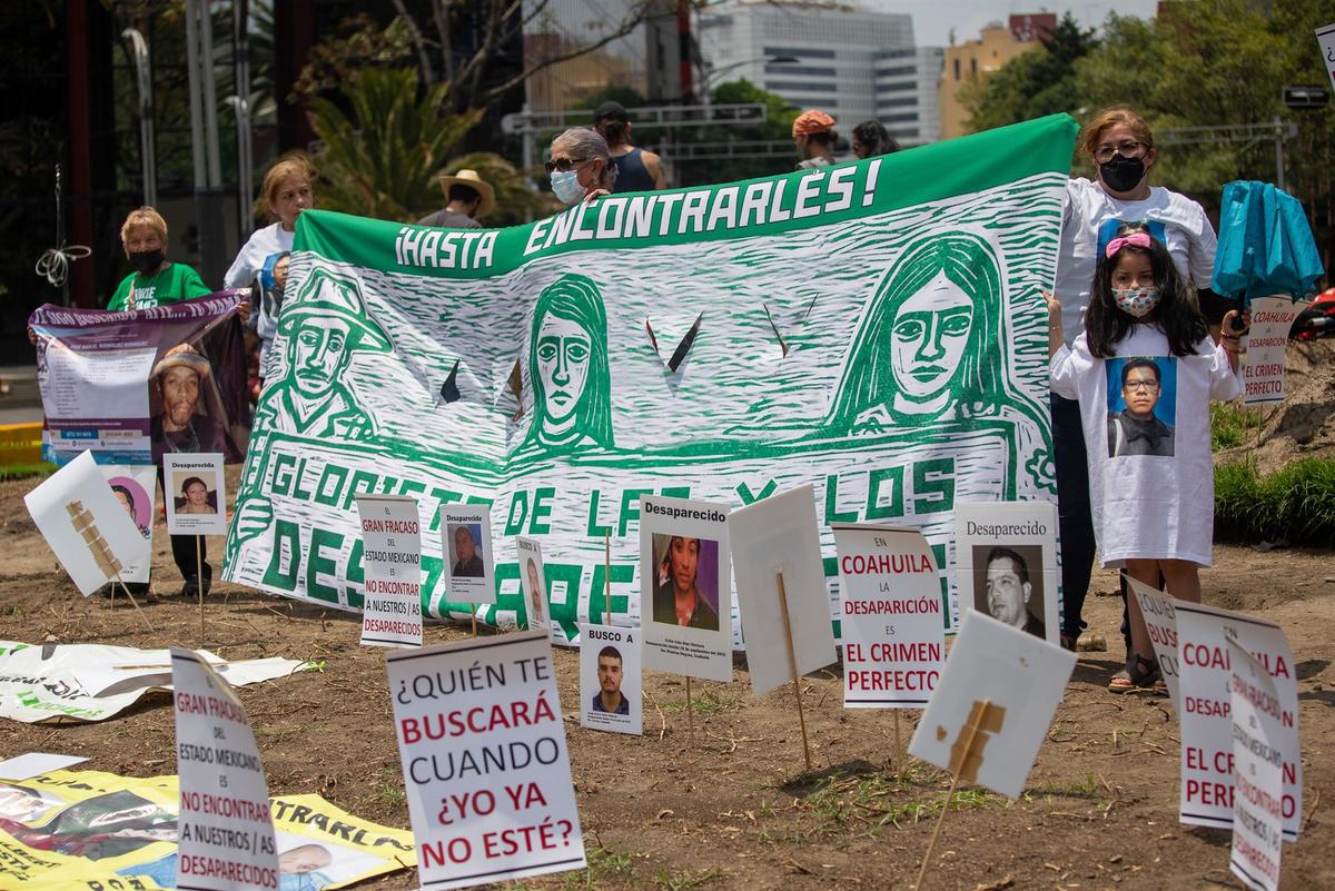 Piden que la glorieta sea en memoria de los desaparecidos | EFE
