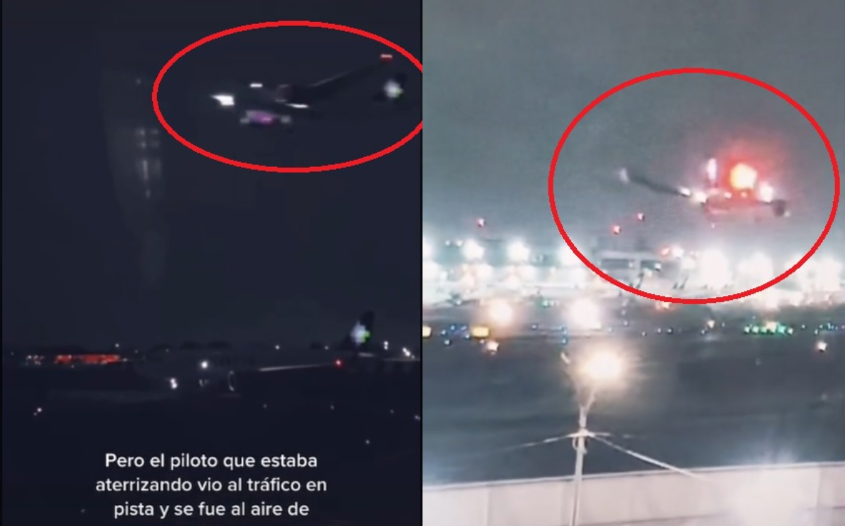 Se registra incidente aéreo en aeropuerto de la CdMx | Tik Tok chris.jimenezg