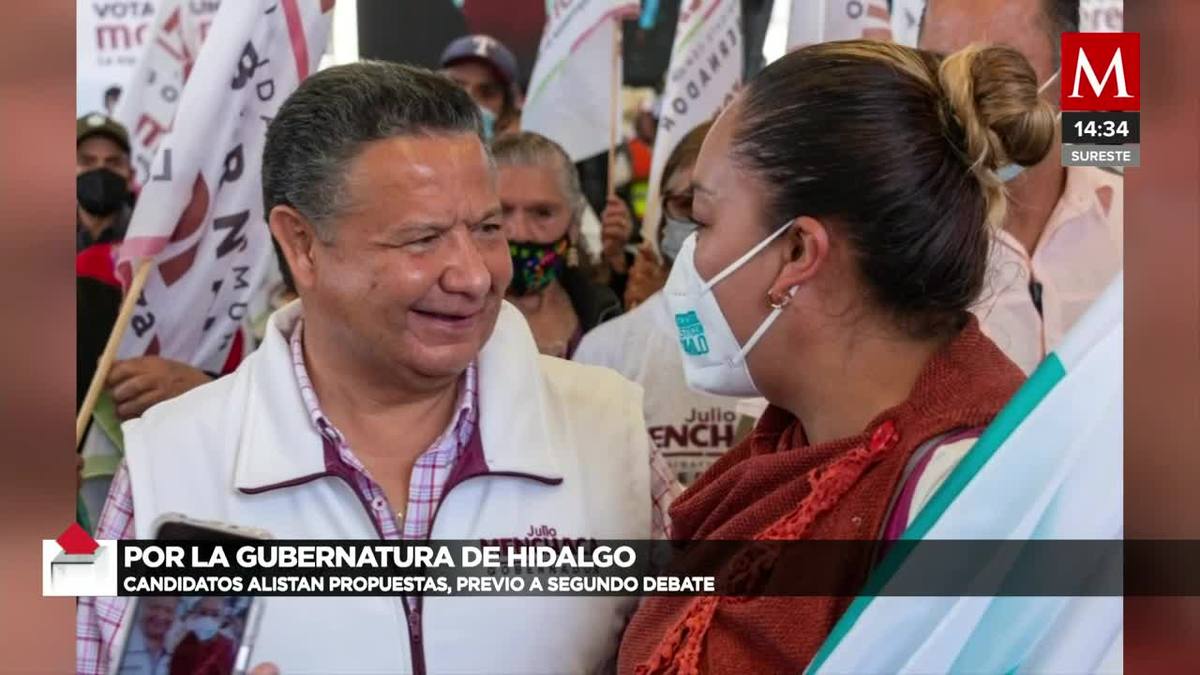 Segundo debate de candidatos a gubernatura en Hidalgo