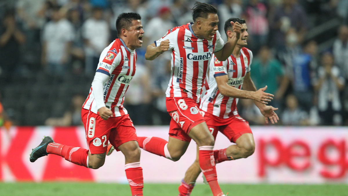 Atletico de San Luis derrota a Monterrey en repechaje