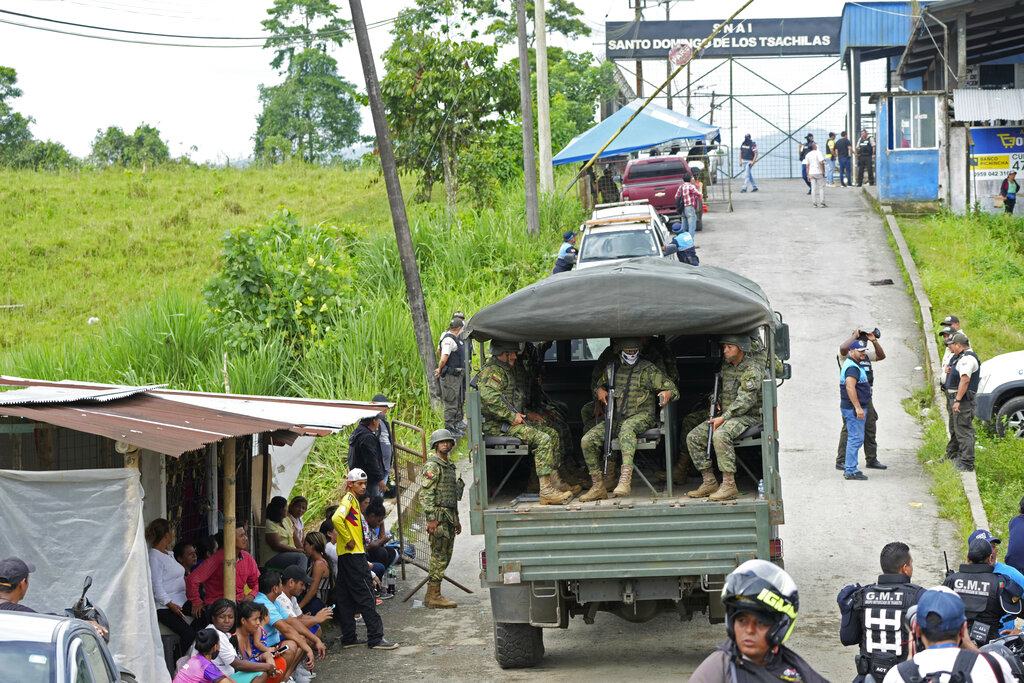Ecuador vive una ola de violencia por el narcotráfico. (AP)