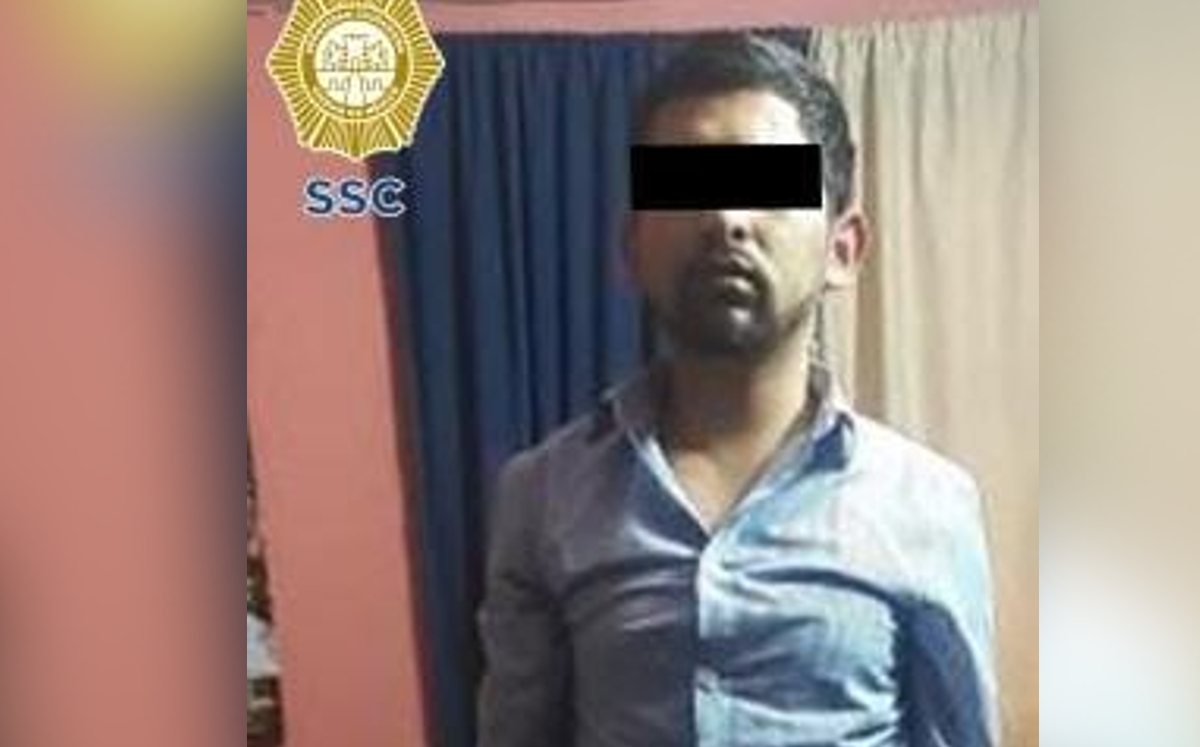 El hombre fue detenido en la colonia Pradera Segunda Sección. | SSC de CdMx