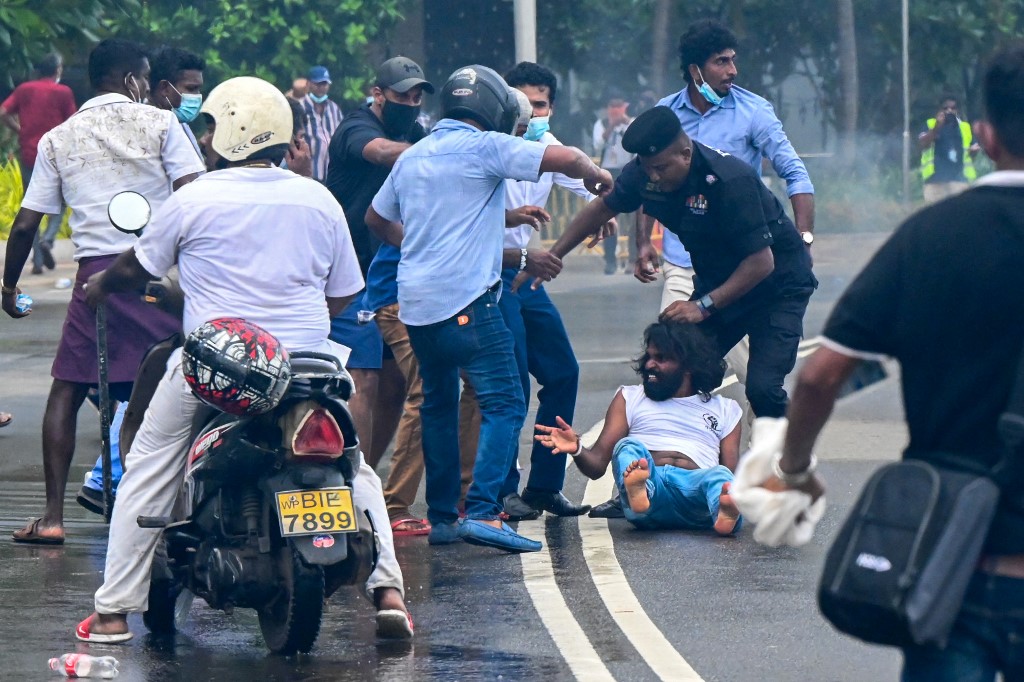 Las protestas en Sri Lanka han afectado principalmente a su capital, Colombo. | AFP