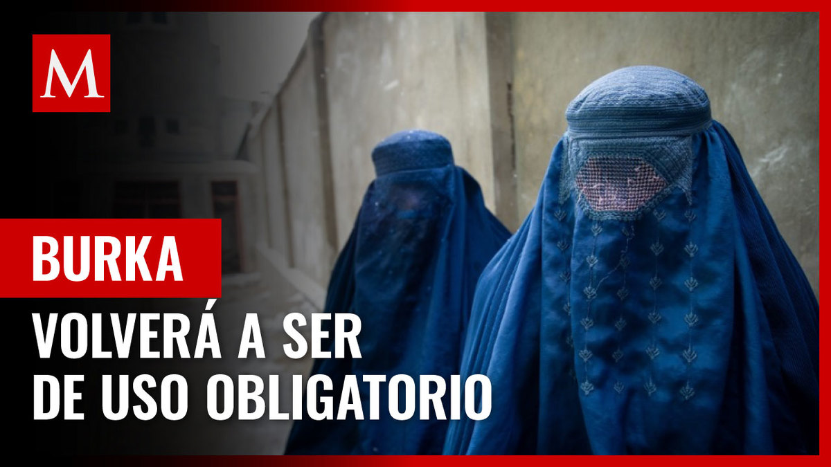 Talibanes decretan que mujeres afganas usen burka en público