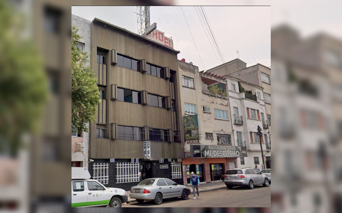 Hotel ubicado al centro de CdMx, en la colonia Buenavista. (Google)