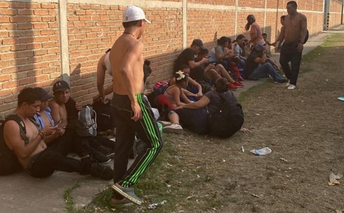 "Los migrantes  fueron remitidos al Ministerio Público"