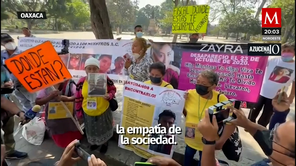 Madres y familiares marchan por desaparecidos en México