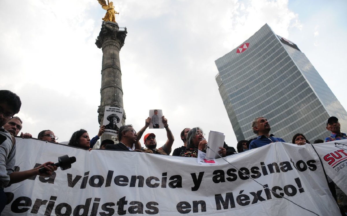 Periodistas en todo el país se han menifestado en contar de la violencia en su contra. | Cuartoscuro