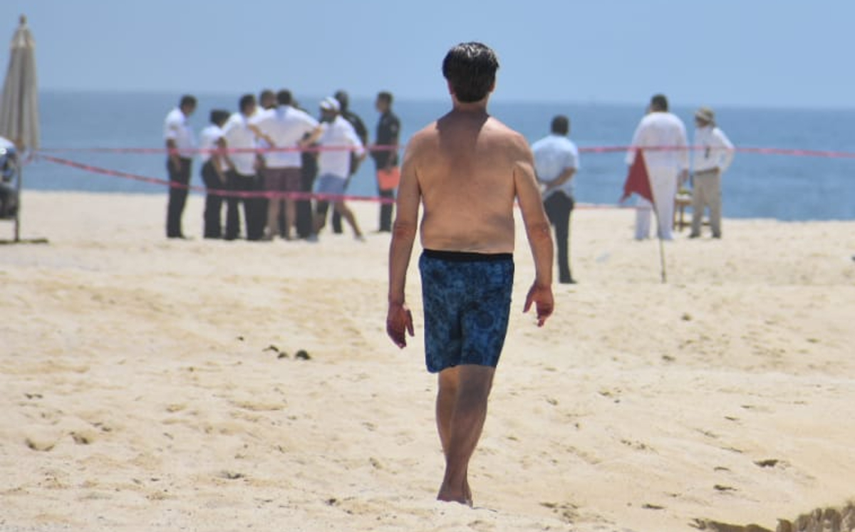 Personal del hotel no logró salvar a las turistas cuando fueron arrastradas por el mar. | Especial
