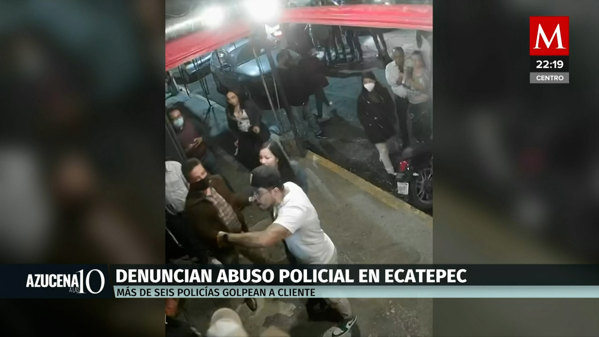 Policías cometen abusos a ciudadanos en Ecatepec, Estado de México