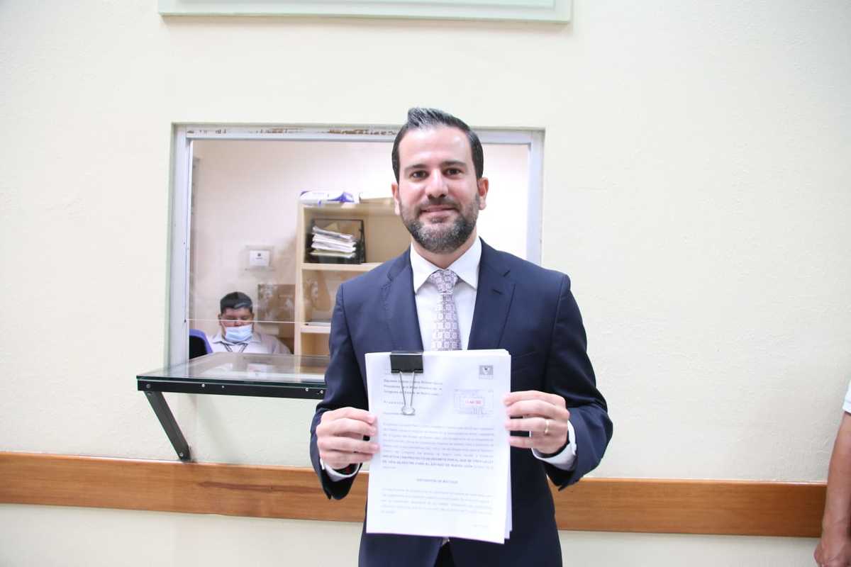 Raúl Lozano, coordinador del Partido Verde. Foto: Jorge López.