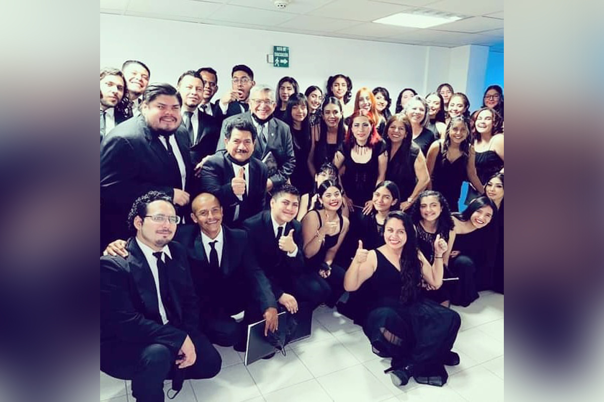 Coro de la Escuela Municipal de Música Silvestre Revueltas. (cortesía)