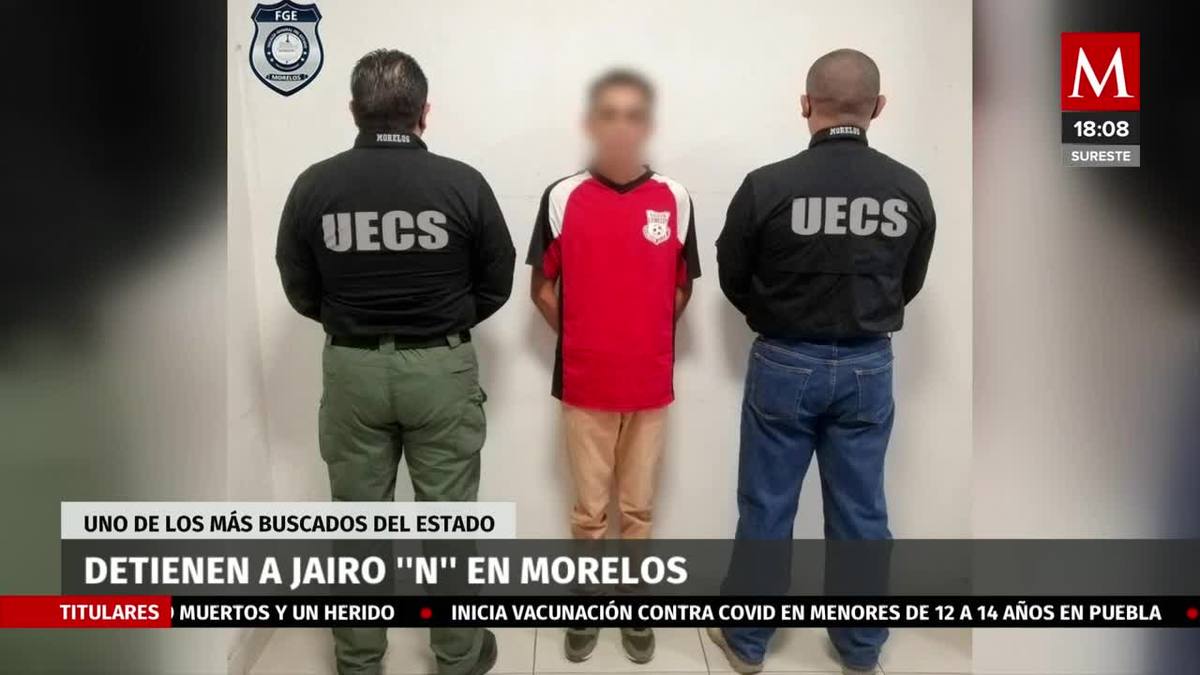 Detuvieron a uno de los secuestradores más buscados en Cuernavaca