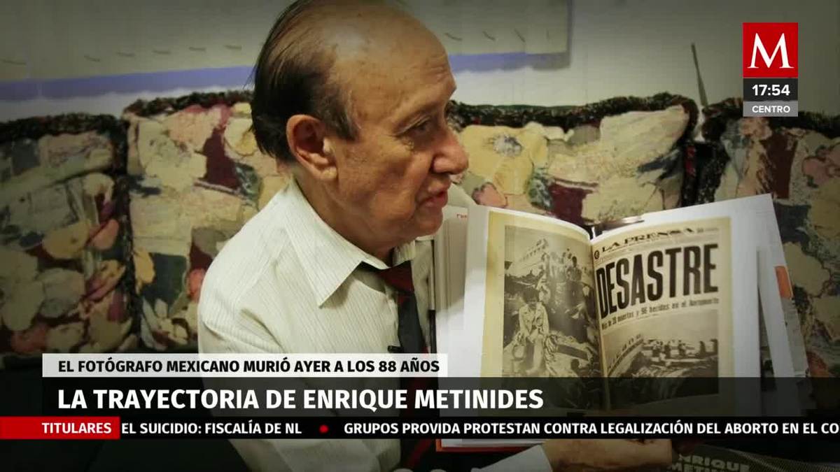 La trayectoria de Enrique Metinides 'El niño'