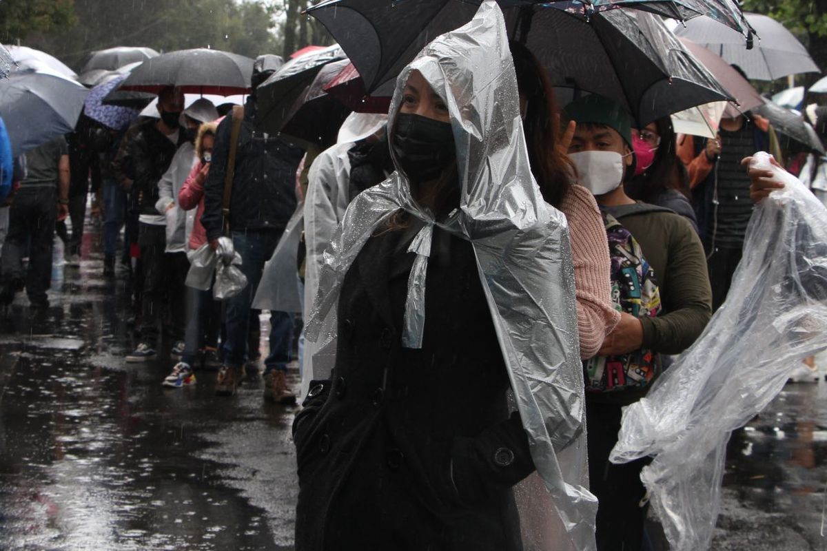 Las lluvias podrían estar acompañadas de granizo en algunas zonas del país. | Cuartoscuro
