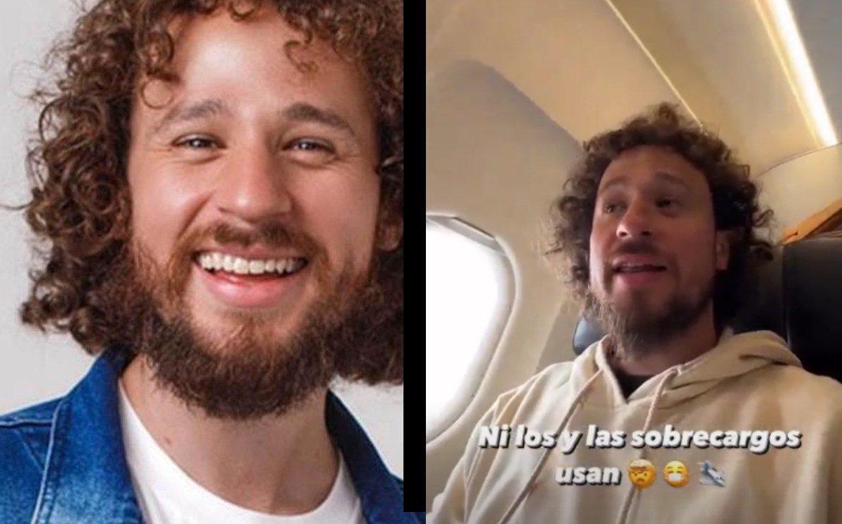 Luisito Comunica presume que viajó en avión sin cubrebcoas | ESPECIAL