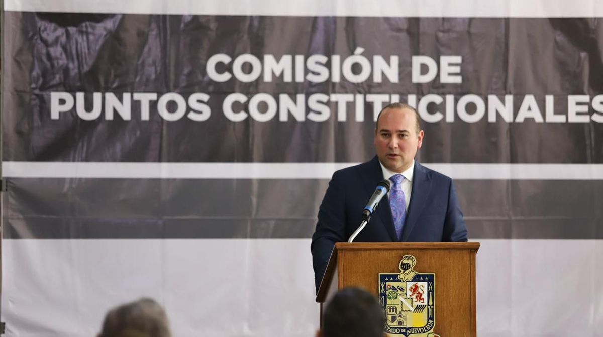 El magistrado presidente del Poder Judicial de Nuevo León, Arturo Salinas. Foto: Kevin Recio