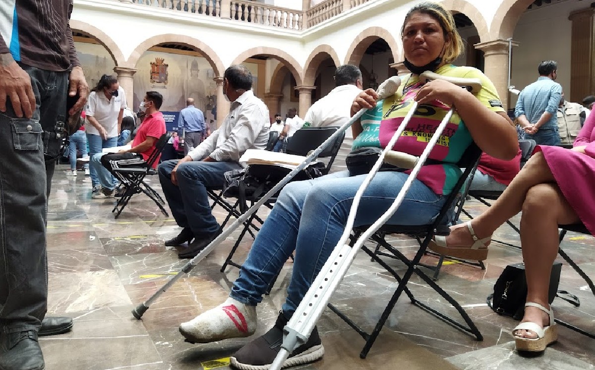 Mujer en León sufre accidente en obra; ahora pide apoyo de autoridades / Dany Béjar