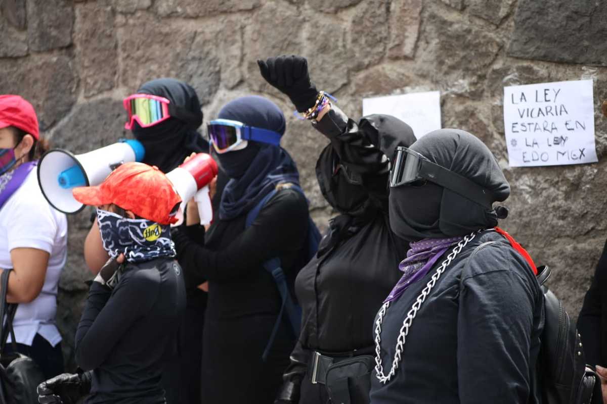 "Mujeres se manifiestan por violencia vicaria en Edomex" | Tania Contreras