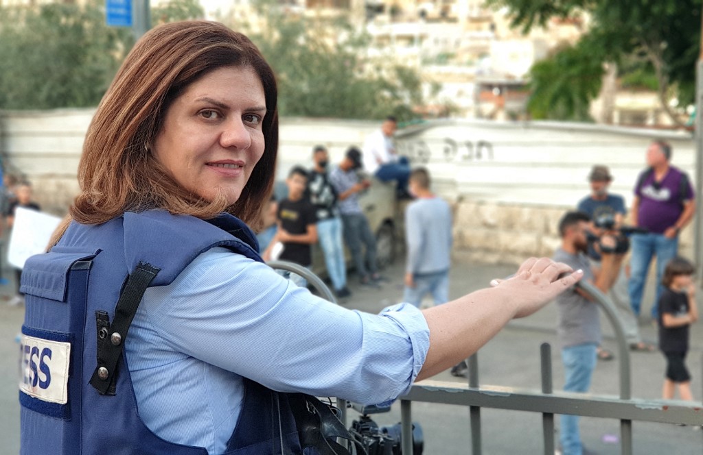 La periodista Shireen Abu Akleh estaba cubriendo el conflicto entre israelíes y palestinos. | AFP