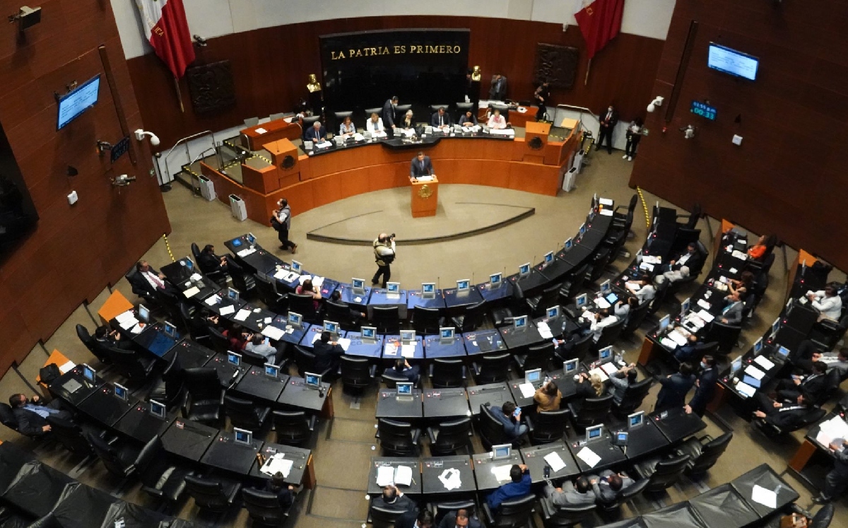 Sesión de la Comisión Permanente en el Senado de la República. | Cuartoscuro