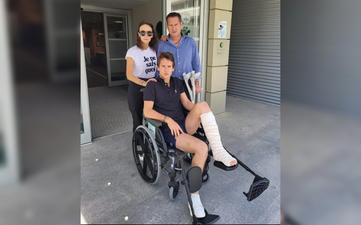 Arturo Gilio recibió este jueves el alta hospitalaria. (Especial)