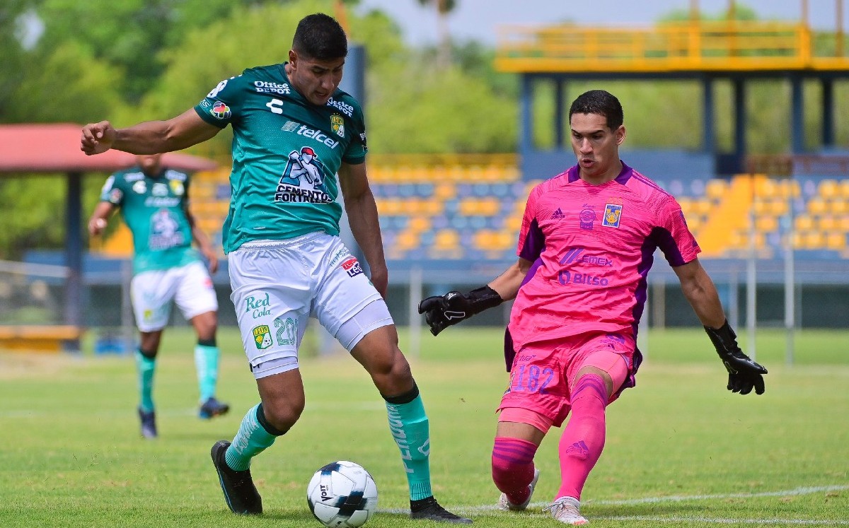 Club León Sub 20 pierde en casa de Tigres en semifinal de ida / Club León